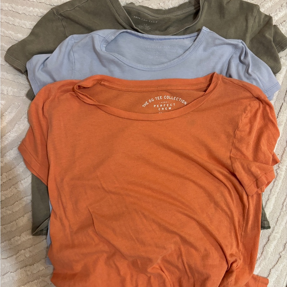 Perfect Crew - Orange, Blue, Green Tops